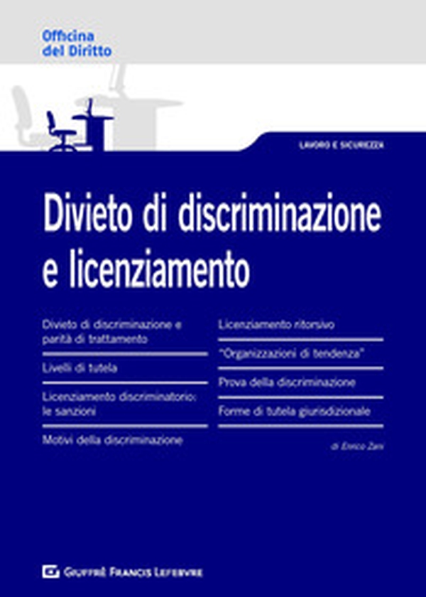 Divieto di discriminazione e licenziamento - Librerie.coop