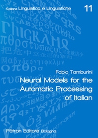 Neural models for the automatic processing of italian - Librerie.coop