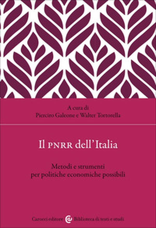Il PNRR dell'Italia. Metodi e strumenti per politiche economiche possibili - Librerie.coop