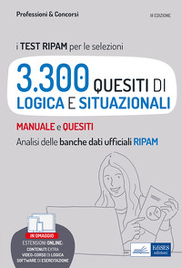 Test RIPAM per le selezioni 3.300 quesiti di logica e situazionali risolti e commentati - Librerie.coop Test RIPAM per le selezioni 3.300 quesiti di logica e situazionali risolti e commentati - Librerie.coop