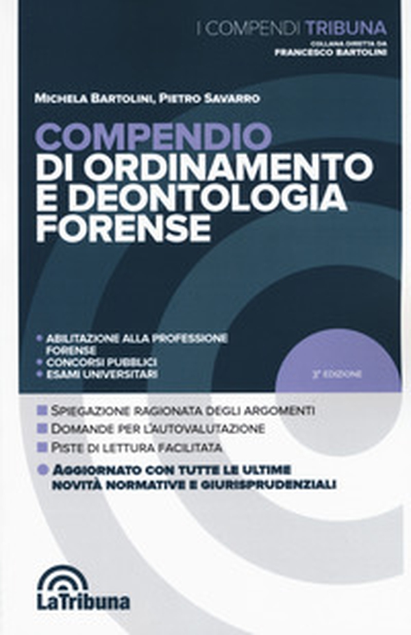Compendio di ordinamento e deontologia forense - Librerie.coop Compendio di ordinamento e deontologia forense - Librerie.coop