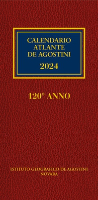 Calendario atlante De Agostini 2024 - Librerie.coop