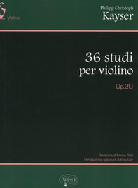 36 studi per violino. Op. 20 - Librerie.coop
