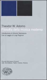 Filosofia della musica moderna - Librerie.coop