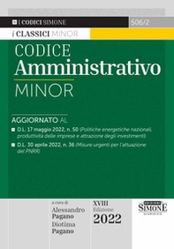 Codice amministrativo minor - Librerie.coop