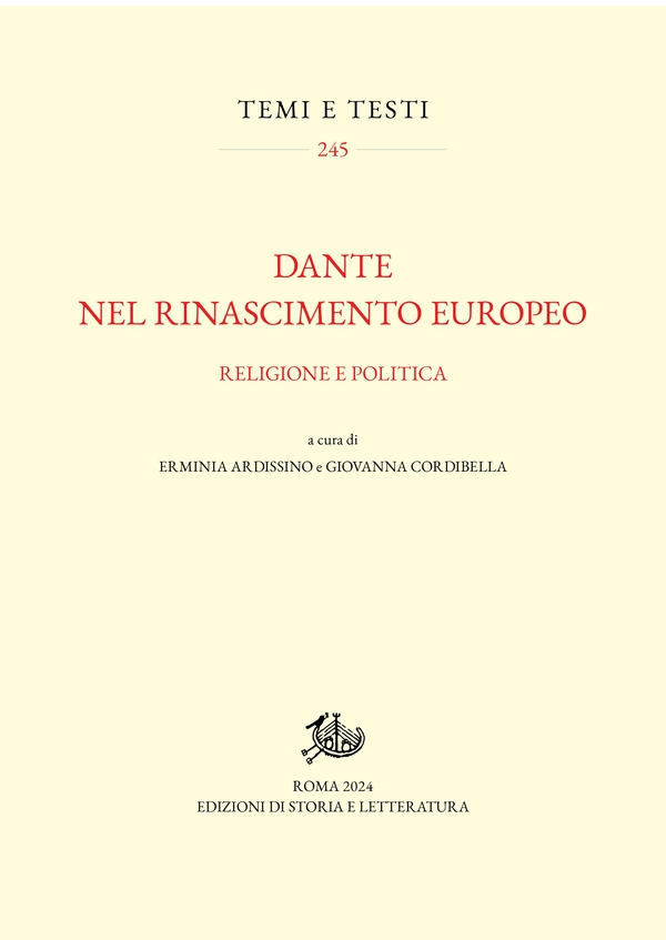 Dante nel Rinascimento europeo - Librerie.coop