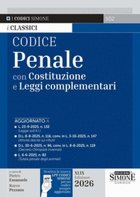 Codice penale con Costituzione e leggi complementari - Librerie.coop