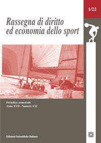 Rassegna di diritto ed economia dello sport - Vol. 1 - Librerie.coop