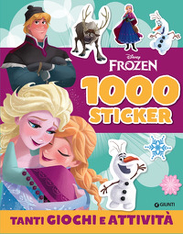 Frozen. 1000 stickers. Tanti giochi e attività. Con adesivi - Librerie.coop Frozen. 1000 stickers. Tanti giochi e attività. Con adesivi - Librerie.coop