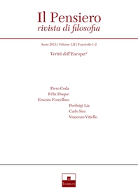 Verità dell’Europa (2013) - Librerie.coop Verità dell’Europa (2013) - Librerie.coop