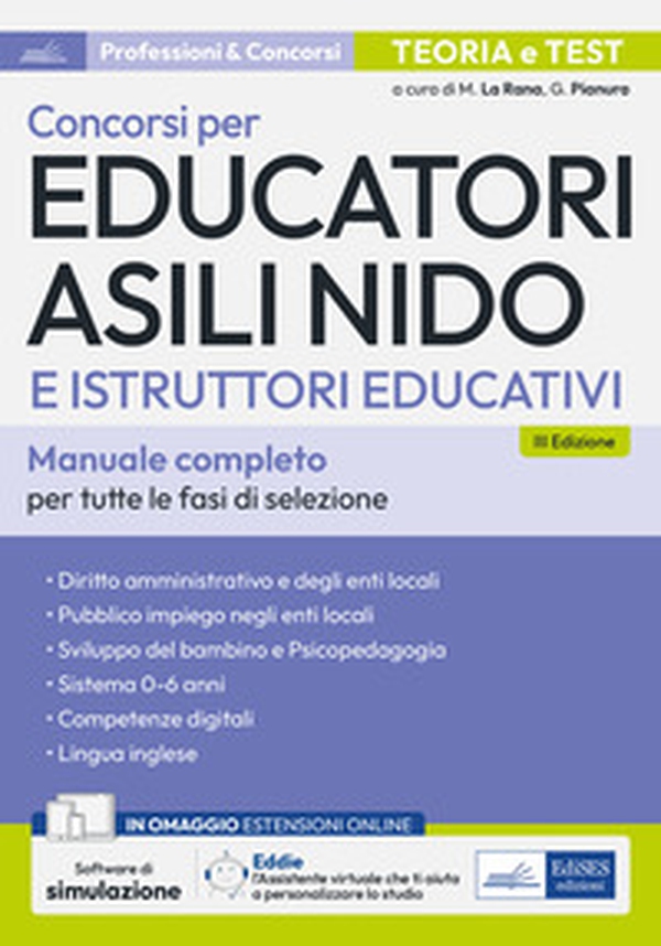 Concorsi per Educatori asili nido e Istruttori educativi. Teoria e test per tutte le prove di selezione - Librerie.coop Concorsi per Educatori asili nido e Istruttori educativi. Teoria e test per tutte le prove di selezione - Librerie.coop