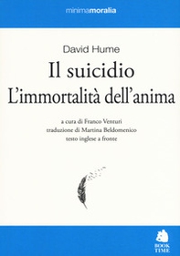 Il suicidio-L'immortalità dell'anima. Testo inglese a fronte - Librerie.coop