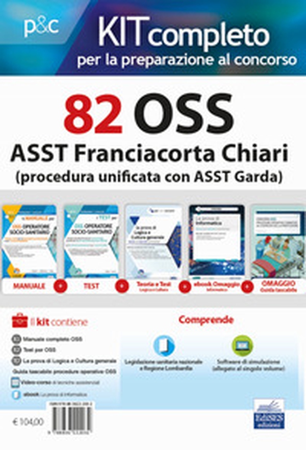 Kit concorso 82 OSS ASST Franciacorta Chiari - Librerie.coop Kit concorso 82 OSS ASST Franciacorta Chiari - Librerie.coop
