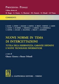 Nuove norme in tema di intercettazioni - Librerie.coop Nuove norme in tema di intercettazioni - Librerie.coop