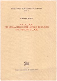 Catalogo dei monasteri e dei luoghi di culto tra Reggio e Locri - Librerie.coop Catalogo dei monasteri e dei luoghi di culto tra Reggio e Locri - Librerie.coop