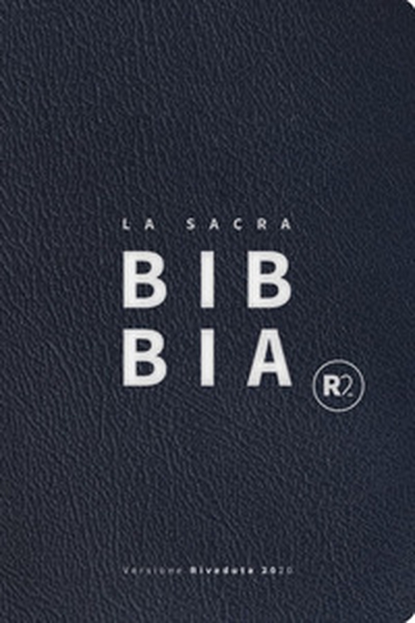 Bibbia R2. Versione riveduta 2020. Ediz. pelle blu scuro - Librerie.coop