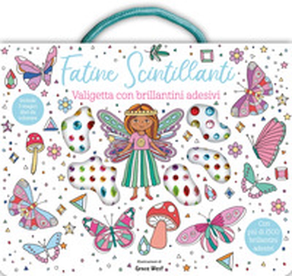Fatine scintillanti. Valigetta con brillantini adesivi - Librerie.coop Fatine scintillanti. Valigetta con brillantini adesivi - Librerie.coop