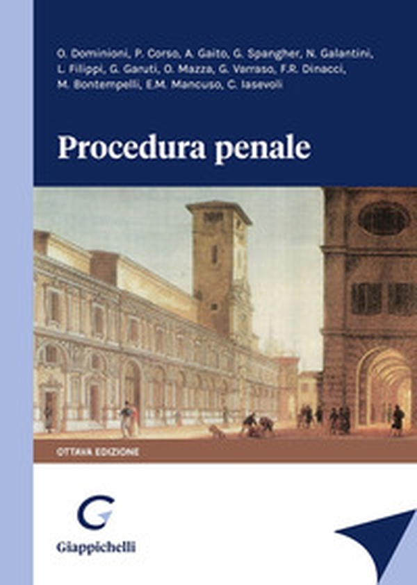 Procedura penale - Librerie.coop Procedura penale - Librerie.coop