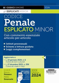 Codice penale esplicato. Con commento essenziale articolo per articolo. Ediz. minor - Librerie.coop Codice penale esplicato. Con commento essenziale articolo per articolo. Ediz. minor - Librerie.coop