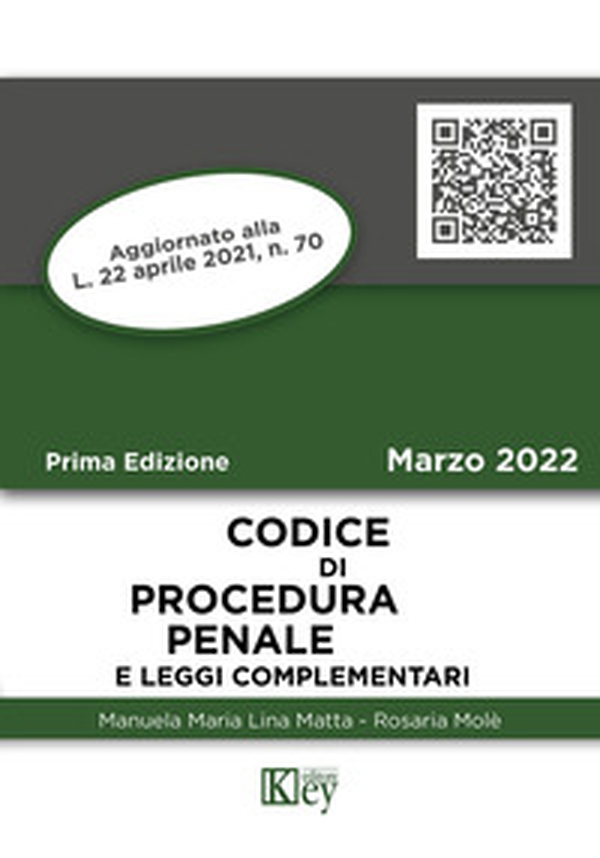 Codice di procedura penale e leggi complementari - Librerie.coop Codice di procedura penale e leggi complementari - Librerie.coop