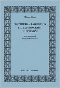 Contributo alla biografia e alla bibliografia calopresiane - Librerie.coop