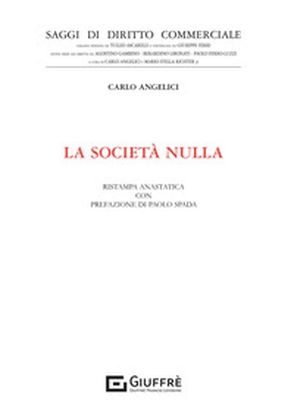 La società nulla - Librerie.coop