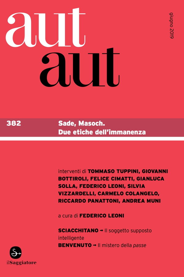 Aut Aut 382 - Librerie.coop Aut Aut 382 - Librerie.coop