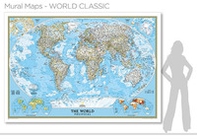 The world. Mural map - Librerie.coop