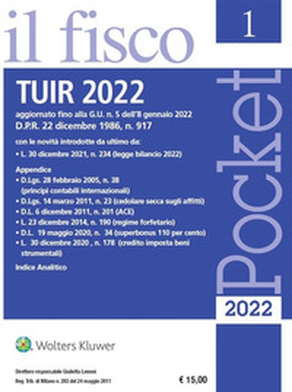 TUIR 2022 - Librerie.coop TUIR 2022 - Librerie.coop