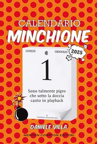 Calendario minchione 2025 - Librerie.coop