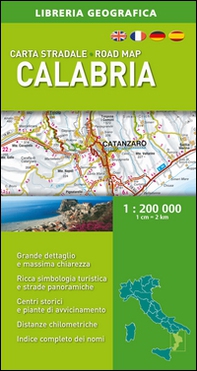 Calabria 1:200.000 - Librerie.coop