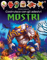 Mostri. Costruisco con gli adesivi - Librerie.coop