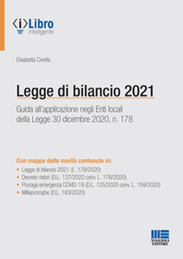 Legge di bilancio 2021 - Librerie.coop Legge di bilancio 2021 - Librerie.coop