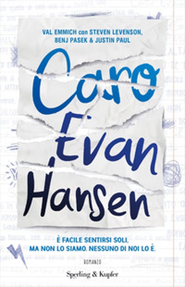 Caro Evan Hansen - Librerie.coop Caro Evan Hansen - Librerie.coop