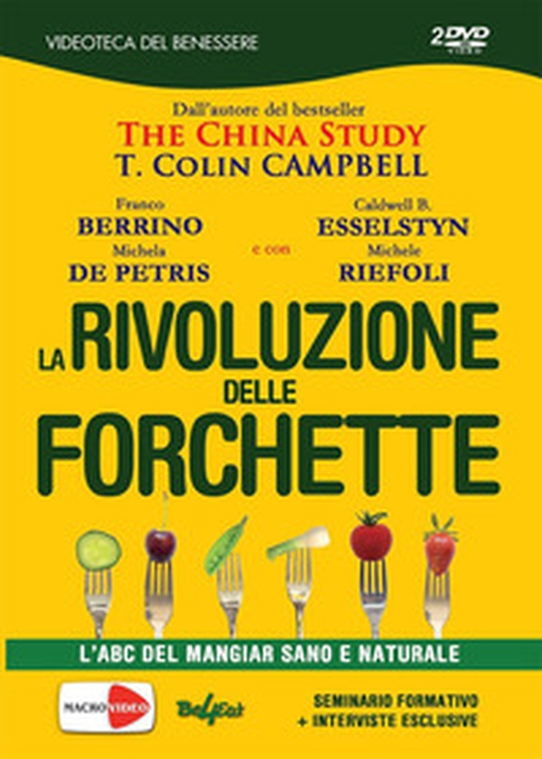 La rivoluzione delle forchetta. L'ABC del mangiar sano e naturale. Ediz. italiana e inglese. 2 DVD - Librerie.coop La rivoluzione delle forchetta. L'ABC del mangiar sano e naturale. Ediz. italiana e inglese. 2 DVD - Librerie.coop
