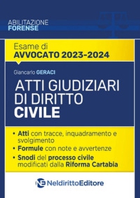 Atti giudiziari di diritto civile - Librerie.coop