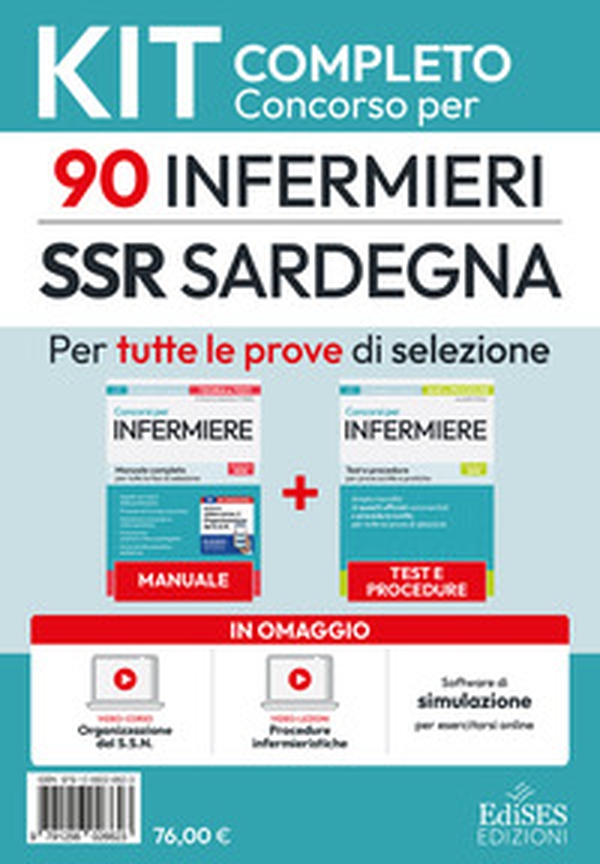 Kit completo concorso per 90 infermieri SSR Sardegna - Librerie.coop