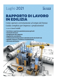 Rapporto di lavoro in edilizia - Librerie.coop