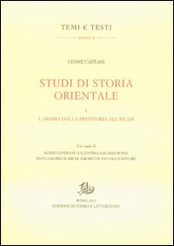 Studi di storia orientale - Vol. 1 - Librerie.coop Studi di storia orientale - Vol. 1 - Librerie.coop