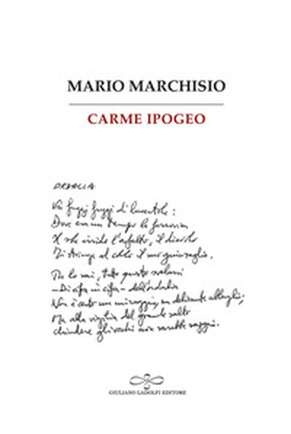 Carme ipogeo - Librerie.coop