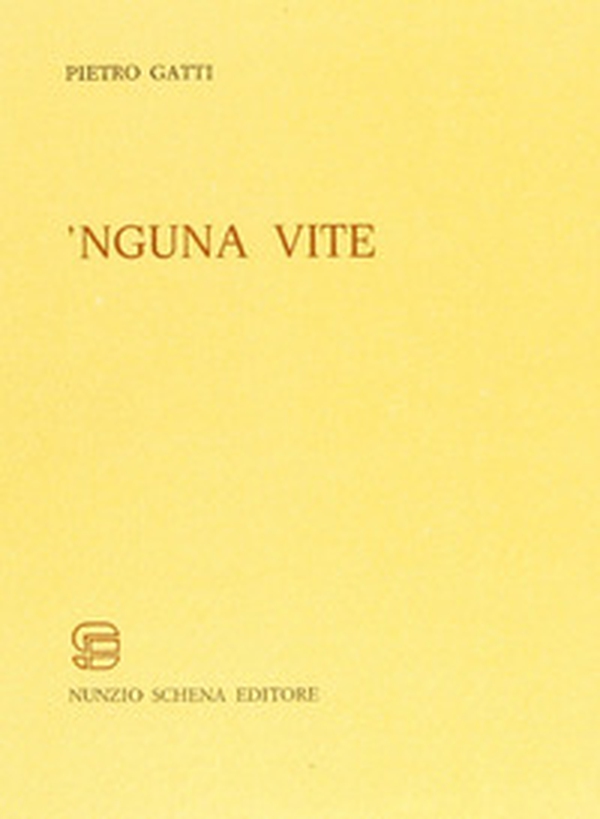 'Nguna vite - Librerie.coop 'Nguna vite - Librerie.coop