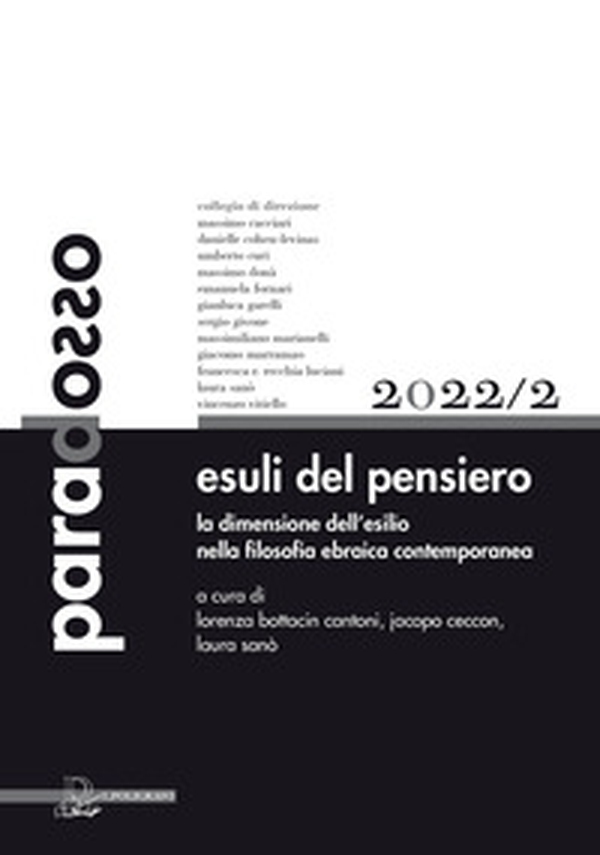Paradosso. Rivista di filosofia - Vol. 2 - Librerie.coop Paradosso. Rivista di filosofia - Vol. 2 - Librerie.coop