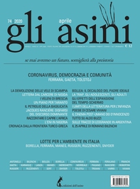 "Gli asini" n. 74, aprile 2020 - Librerie.coop