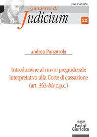 Introduzione al rinvio pregiudiziale interpretativo alla Corte di Cassazione (art. 363-bis c.p.c.) - Librerie.coop
