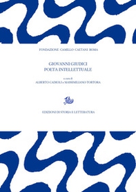 Giovanni Giudici poeta intellettuale - Librerie.coop