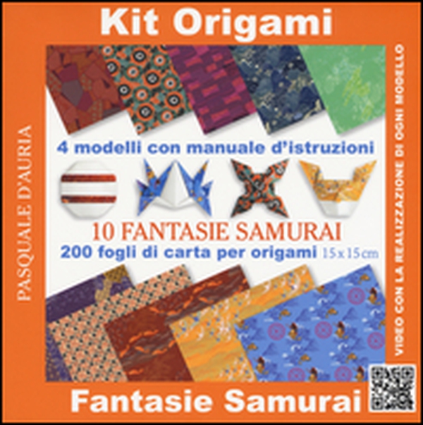 Kit origami. 10 fantasie samurai - Librerie.coop Kit origami. 10 fantasie samurai - Librerie.coop