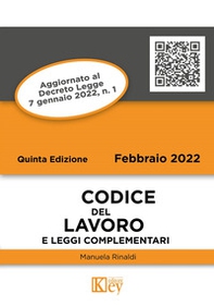 Codice del lavoro e leggi complementari - Librerie.coop