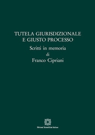 Tutela giurisdizionale e giusto processo. Scritti in memoria di Franco Cipriani - Librerie.coop