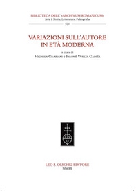 Variazioni sull'autore in età moderna - Librerie.coop Variazioni sull'autore in età moderna - Librerie.coop