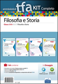 TFA. Filosofia e storia classe A19 (A037) per prove scritte e orali. Kit completo - Librerie.coop